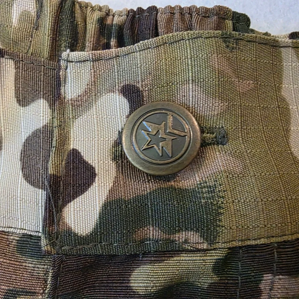 Outdoor Equipment Mens XXL Camo Tactical Cargo Shorts Ripstop Multicam New